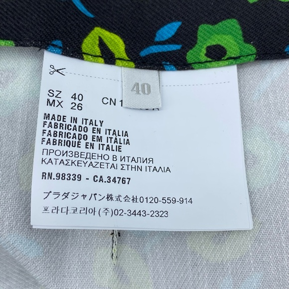 Prada Denim Street Flower Pants - Picture 11 of 11